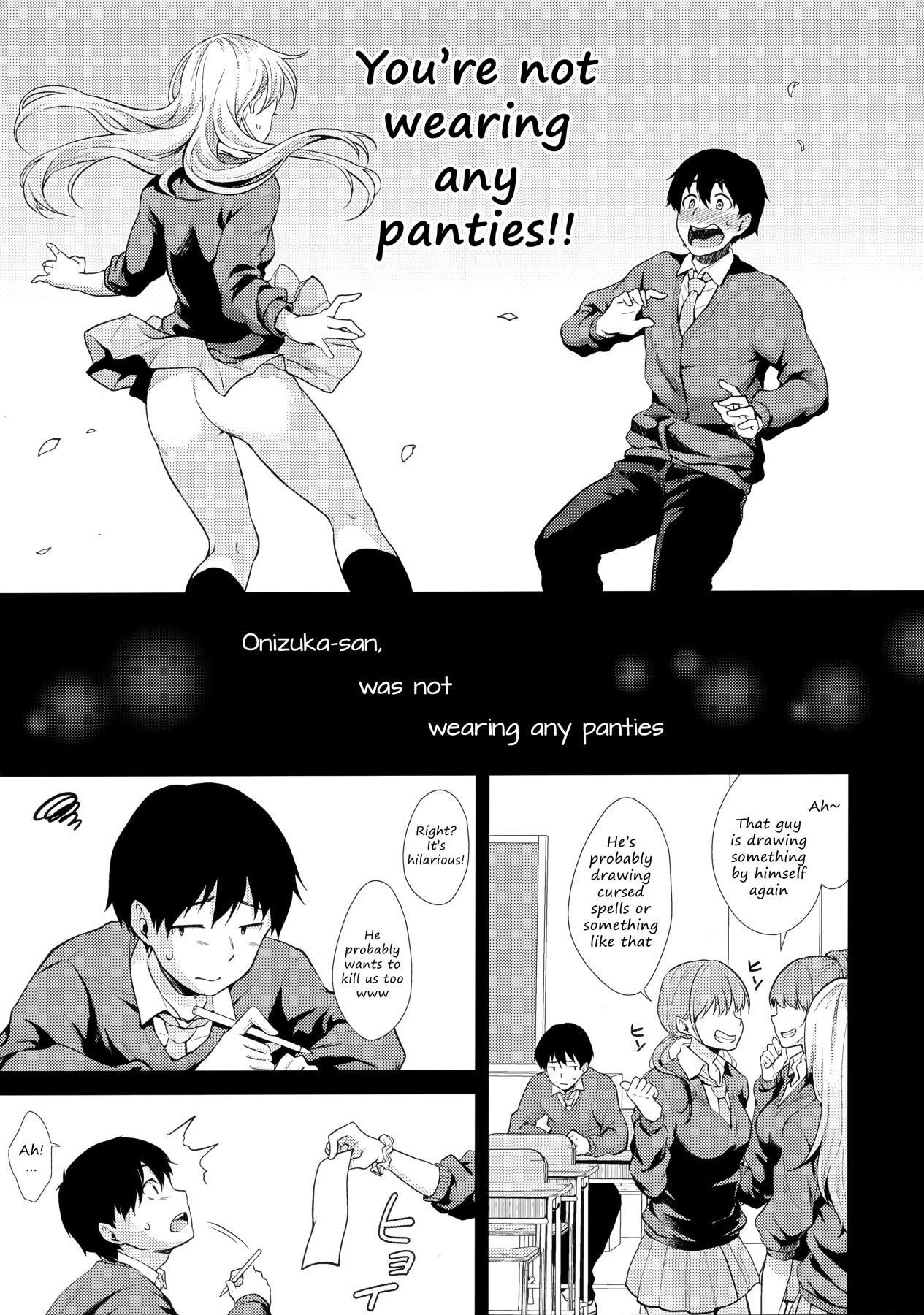 Hentai Manga Comic-Onizuka-san Forgot Her Panties-Read-8